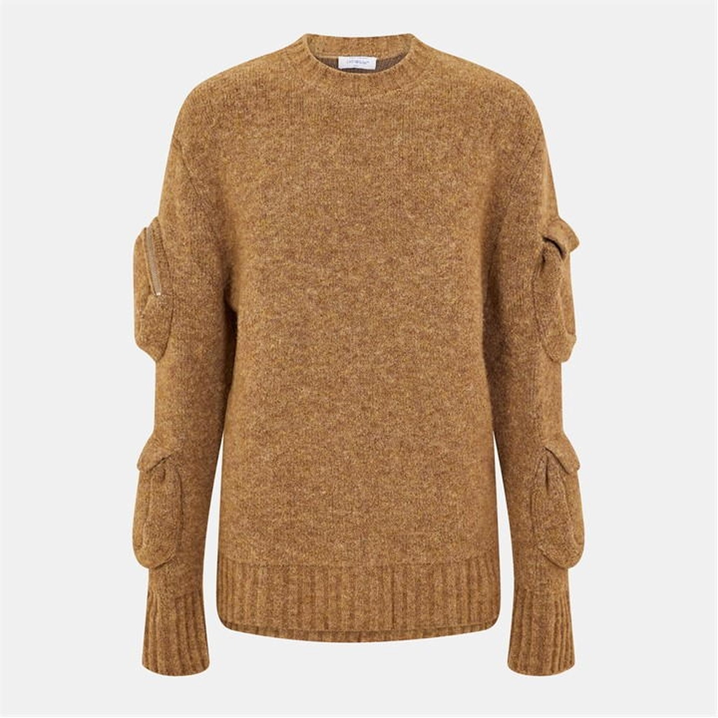 Off White Off Knit Crewneck - null